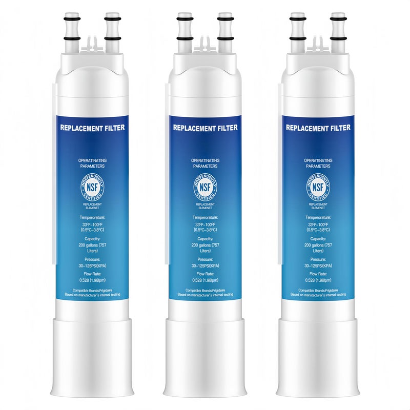 Melulua Water Filter Replacement For Frigidaire Fppwfu01 Water Filter Compatible With Eppwf01 Pureadvantage Pwf-1 Fppwfu01 (3 Pack) (3) - Image 1